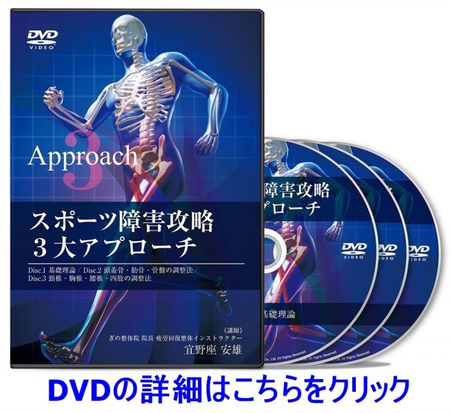 スポーツ障害　整体　DVD