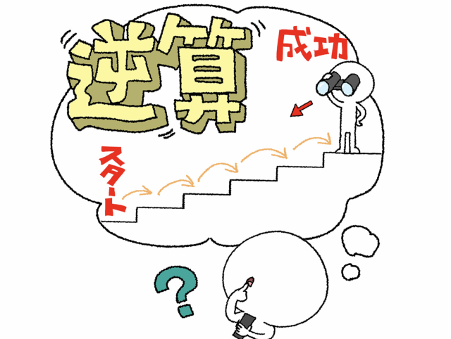逆算　逆モデル