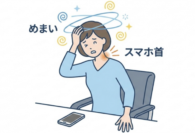 スマホ　めまい