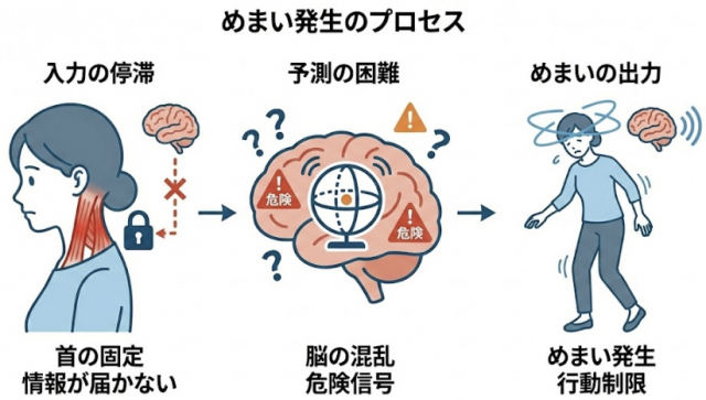 めまい　後頭下筋群