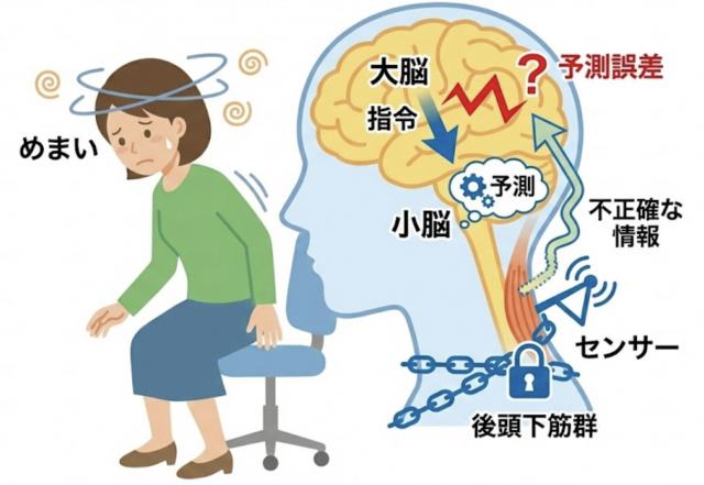 予測誤差　めまい